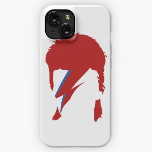 David Bowie Lightning iPhone 15 Slim Phone Case Cover