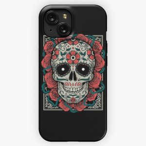 Day Of The Dead iPhone 15 Slim Phone Case Cover