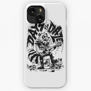 Days N Daze Folk Punk Poster Black iPhone 15 Slim Phone Case Cover
