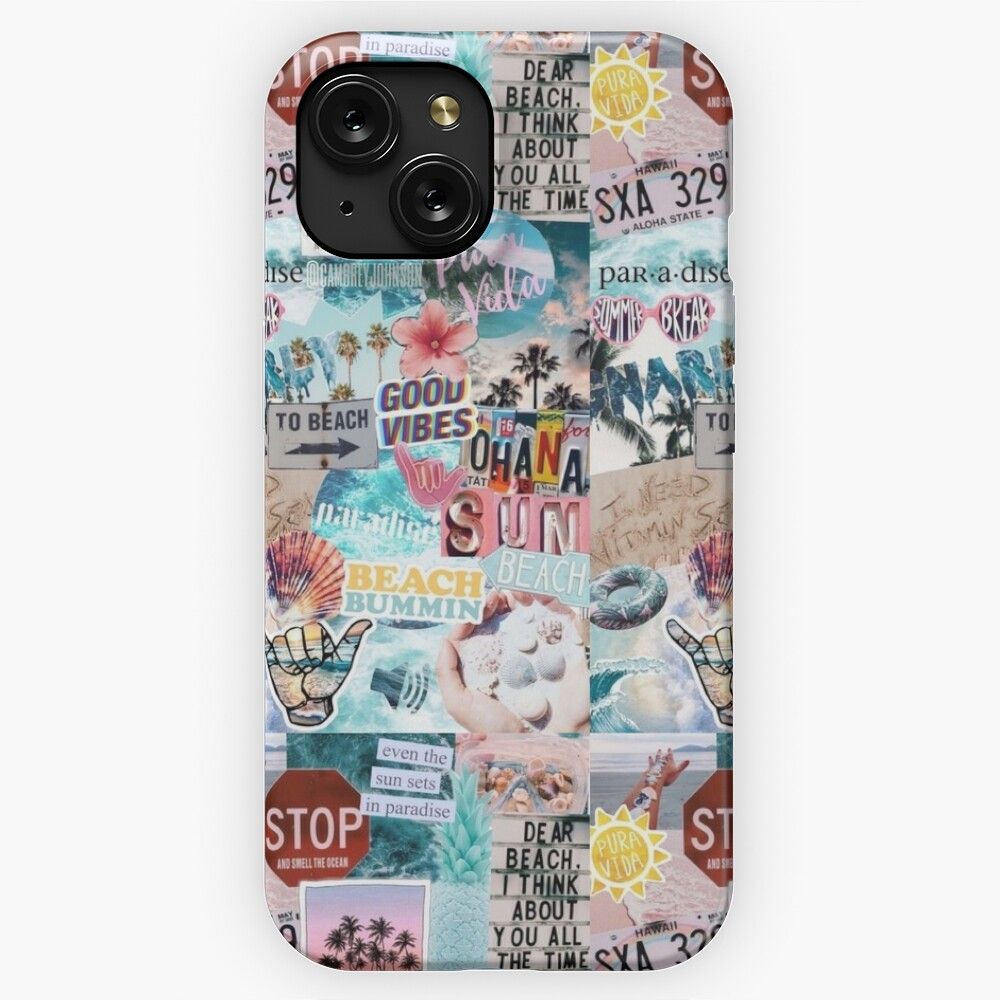 Dear Beach iPhone 15 Slim Phone Case Cover