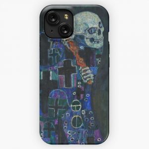 Death Gustav Klimt iPhone 15 Slim Phone Case Cover