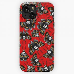 Death Moth iPhone 15 Slim Phone Case Cover