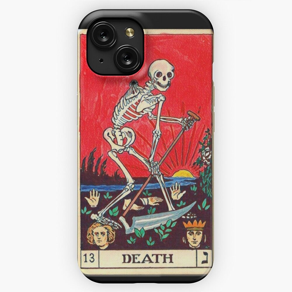 Death Tarot Card Iphone 6 iPhone 15 Slim Phone Case Cover