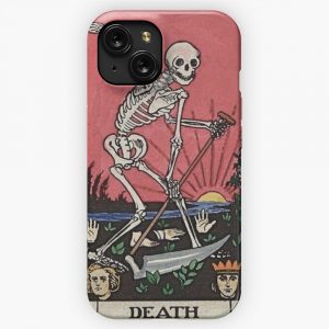 Death Tarot iPhone 15 Slim Phone Case Cover