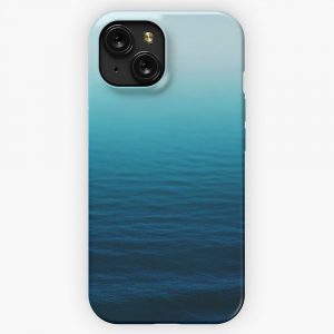 Deep Blue iPhone 15 Slim Phone Case Cover