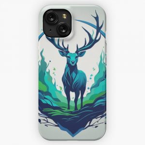 Deer iPhone 15 Slim Phone Case Cover