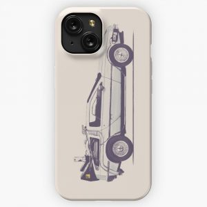 Delorean iPhone 15 Slim Phone Case Cover
