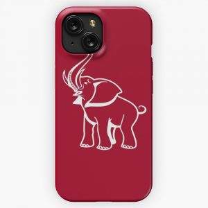 Delta Elephant Sigma Red Theta 2 iPhone 15 Slim Phone Case Cover