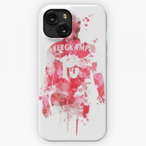 Dennis Bergkamp Art iPhone 15 Slim Phone Case Cover