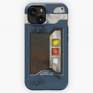 Depot Datapad Blue iPhone 15 Slim Phone Case Cover