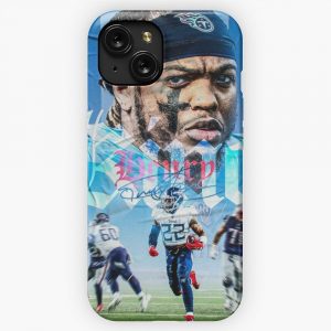 Derrick Henry Tennessee Sports Art 2 iPhone 15 Slim Phone Case Cover