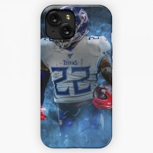 Derrick Henry Tennessee Sports Art iPhone 15 Slim Phone Case Cover