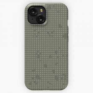Desert Night Camo iPhone 15 Slim Phone Case Cover