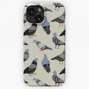 Design 33 The Pigeons iPhone 15 Slim Phone Case Cover