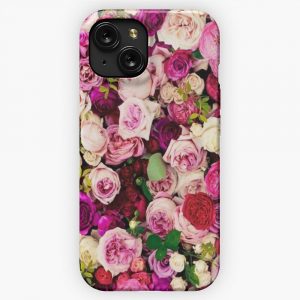 Designer Floral iPhone 15 Slim Phone Case Cover