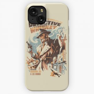 Detective Whiskey iPhone 15 Slim Phone Case Cover