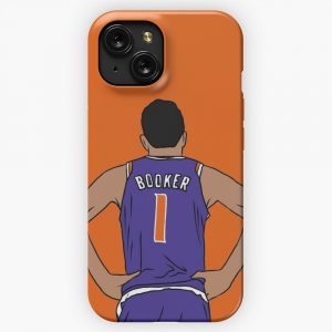 Devin Booker Back To iPhone 15 Slim Phone Case Cover