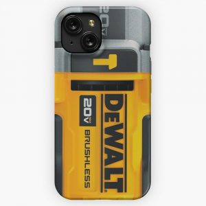 Dewalt Jobsite Art iPhone 15 Slim Phone Case Cover