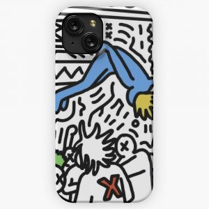 Die Lit Cartoon iPhone 15 Slim Phone Case Cover