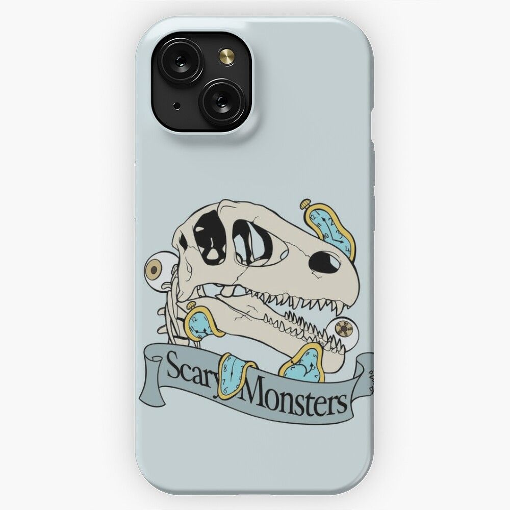 Diego Scary Monsters Skeletal iPhone 15 Slim Phone Case Cover
