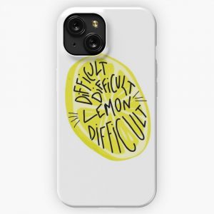 Difficult Difficult Lemon Difficult iPhone 15 Slim Phone Case Cover