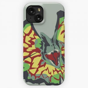 Dilophosaurus iPhone 15 Slim Phone Case Cover