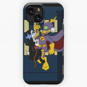 Dimeshipping Masked Mallard iPhone 15 Slim Phone Case Cover