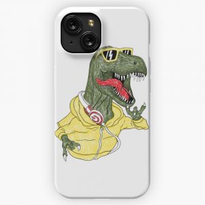 Dino Music iPhone 15 Slim Phone Case Cover