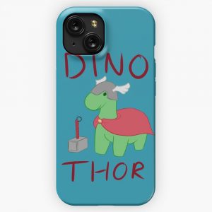 Dino Thor iPhone 15 Slim Phone Case Cover