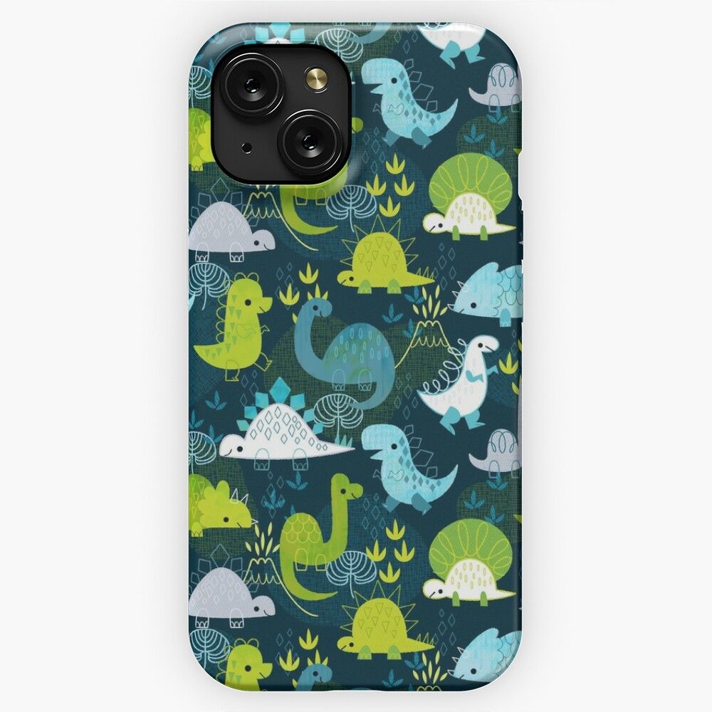 Dinosaurs 4 iPhone 15 Slim Phone Case Cover