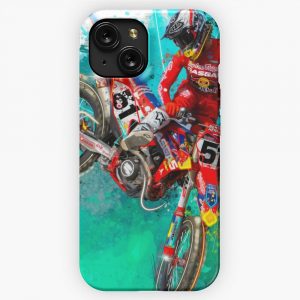 Dirt Bike Studios Graffiti 51A iPhone 15 Slim Phone Case Cover