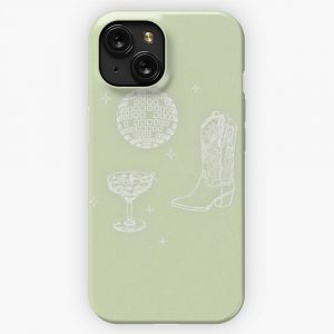 Disco Cowgirl iPhone 15 Slim Phone Case Cover