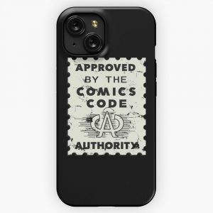 Distressed Comics Code iPhone 15 Slim Phone Case Cover