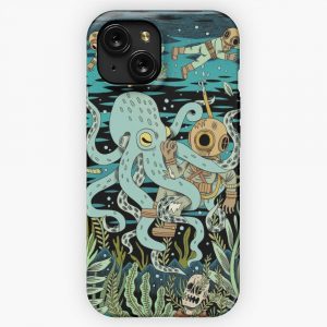 Diver iPhone 15 Slim Phone Case Cover