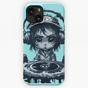 Dj Girl iPhone 15 Slim Phone Case Cover