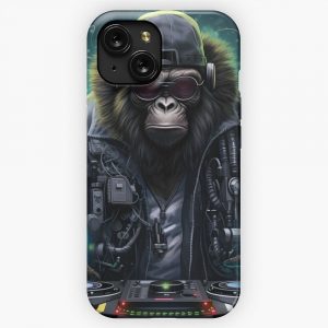 Dj Gorilla iPhone 15 Slim Phone Case Cover