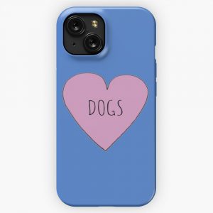 Dog Love iPhone 15 Slim Phone Case Cover