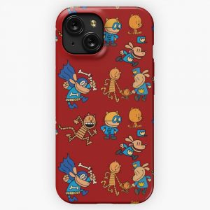 Dog Man Petey Lil Petey Combo Set Pack iPhone 15 Slim Phone Case Cover