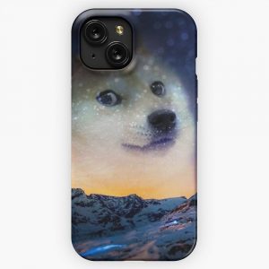 Doge Sky iPhone 15 Slim Phone Case Cover