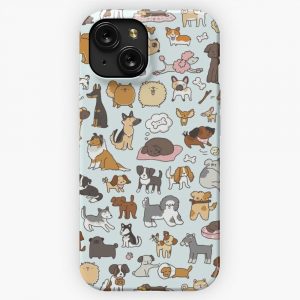 Doggy Doodle iPhone 15 Slim Phone Case Cover