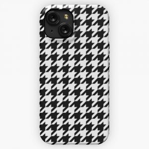 Dogtooth Houndstooth iPhone 15 Slim Phone Case Cover