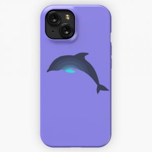 Dolphin Template Legendary Animals iPhone 15 Slim Phone Case Cover
