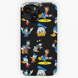 Donald Duck Collage iPhone 15 Slim Phone Case Cover