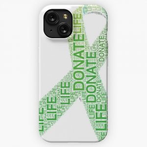 Donate Life Organ Donor Advocate Gift Organ Donation iPhone 15 Slim Phone Case Cover