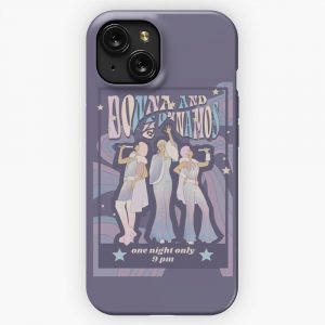 Donna And The Dynamos Concert Poster iPhone 15 Slim Phone Case Cover