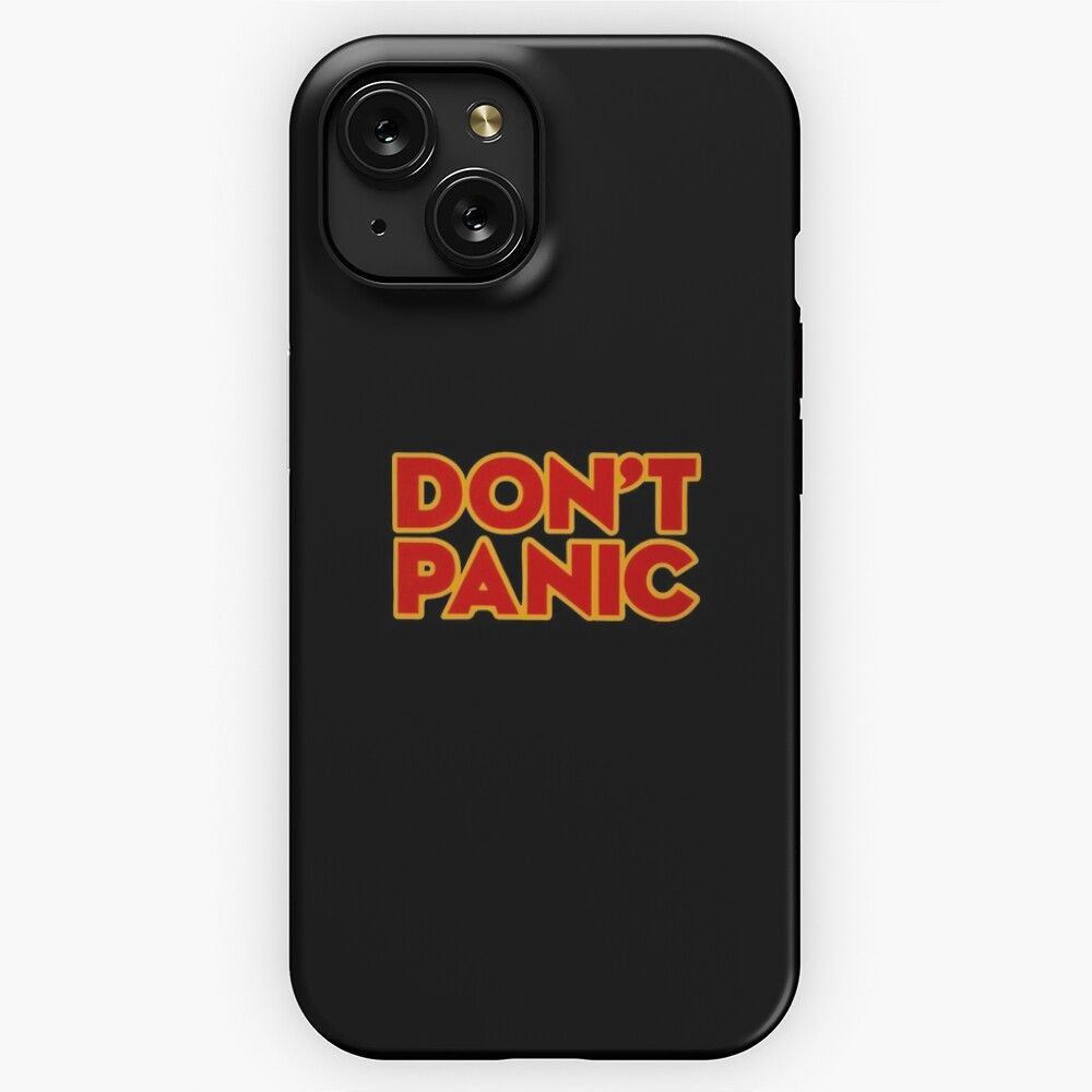 Dont Panic 3 iPhone 15 Slim Phone Case Cover