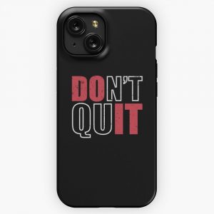 Dont Quit Retro Vintage Motivational Inspirational 2 iPhone 15 Slim Phone Case Cover