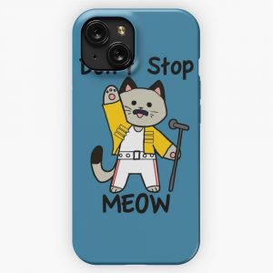 Dont Stop Meow iPhone 15 Slim Phone Case Cover