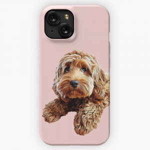 Doodle Cockerpoo Cockapoo Spoodle Cute Puppy Dog iPhone 15 Slim Phone Case Cover