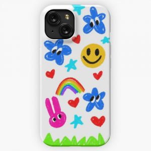 Doodle iPhone 15 Slim Phone Case Cover